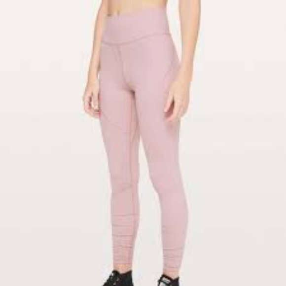 light pink lululemon leggings